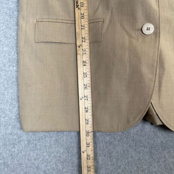 Country Sophisticates Pendleton Womens 18W Silk Blend Blazer & Skirt Set Tan NWT - Picture 7 of 13